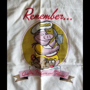 Brand New LE Rifftrax Unisex Shirt "Remember... Quality, Freshness, and Flavor"